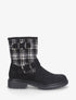 Bottines effet tweed - Noir - 1