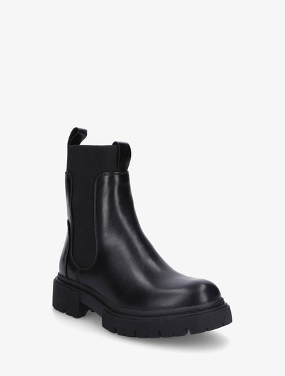 Bottines en simili style chelsea - Noir - 2