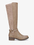 Bottes bi-matière unies - Taupe - 1