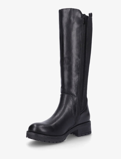 Bottes unies bi-matière - Noir - 3