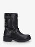 Bottines en simili cloutées - Noir - 1
