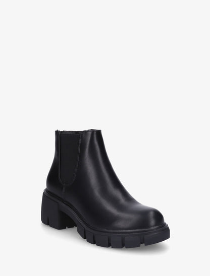 Low boots unies style chelsea - Noir - 2