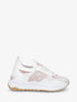 Baskets style chaussettes en simili - Rose - 5