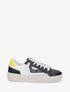Sneakers en simili à détail pailleté - Noir - 5