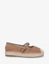 Espadrilles plates en suédine - Camel - 1