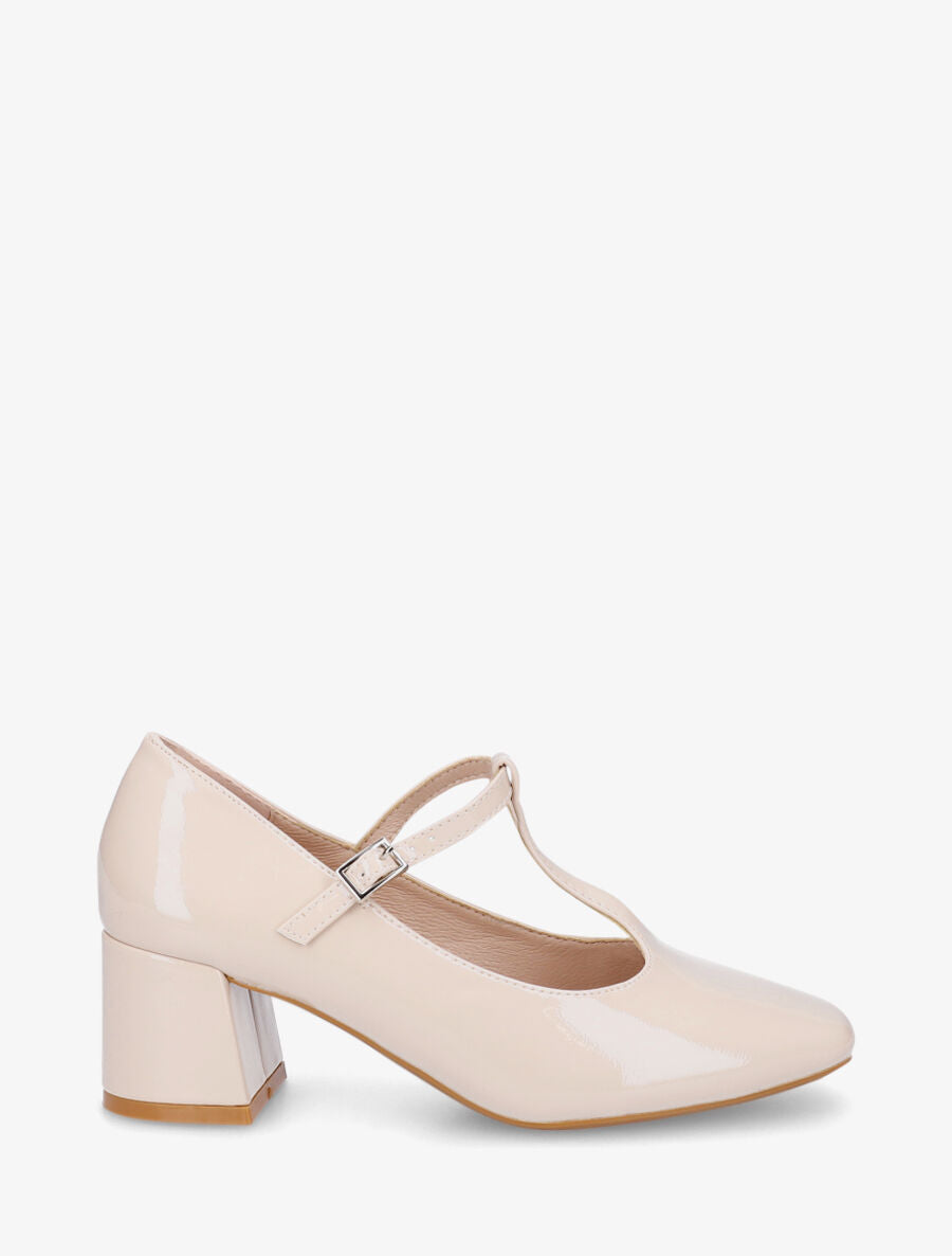 Babies vernies style salomé - Beige - 1