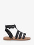 Nu-pieds cloutées style spartiate - Noir - 1