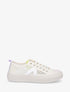 Sneakers unies en toile - Beige - 1