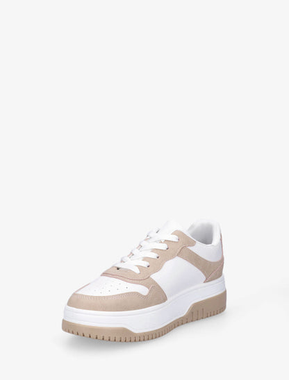 Baskets classiques en simili - Beige rosé - 3