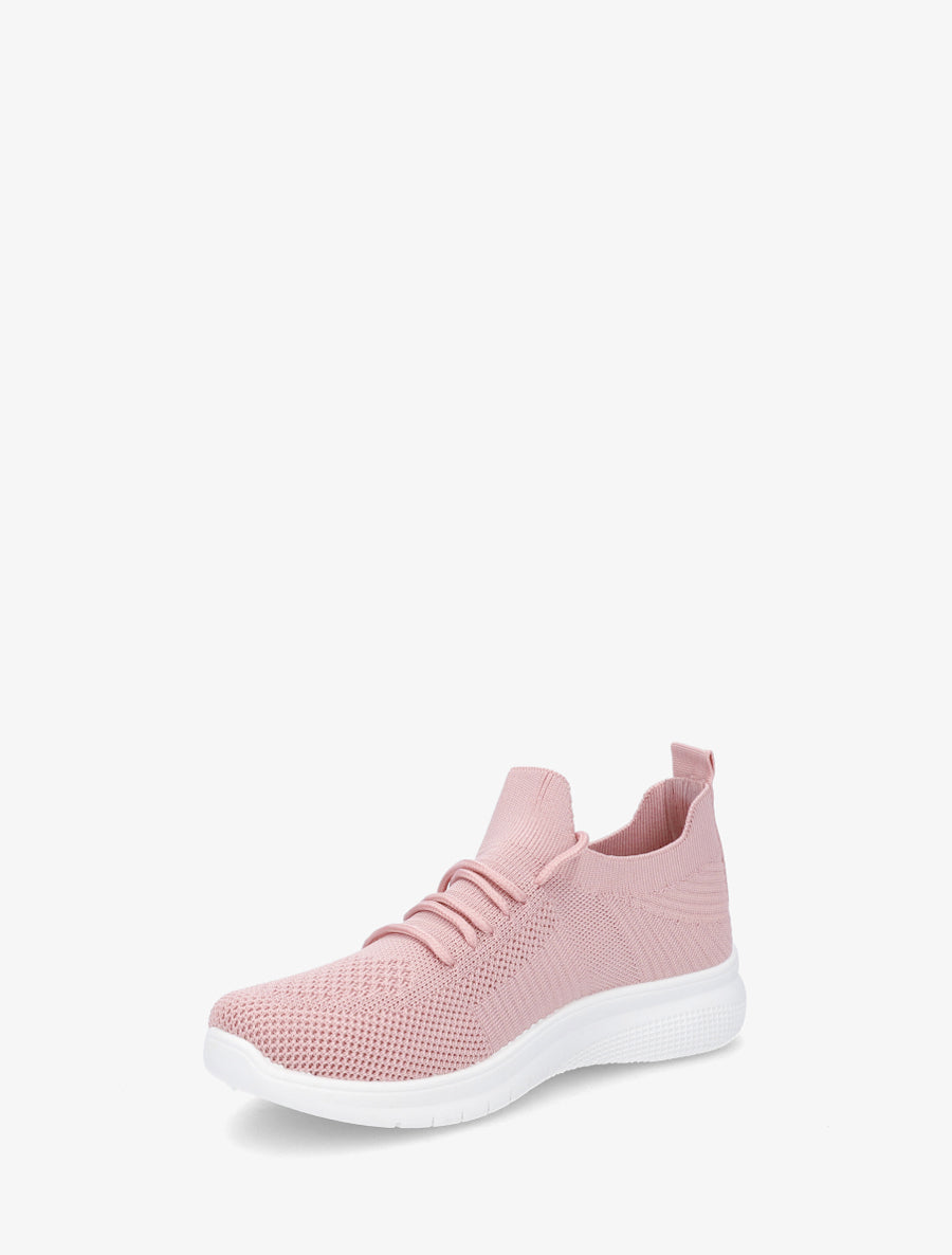 Baskets en mesh style running - Rose - 3