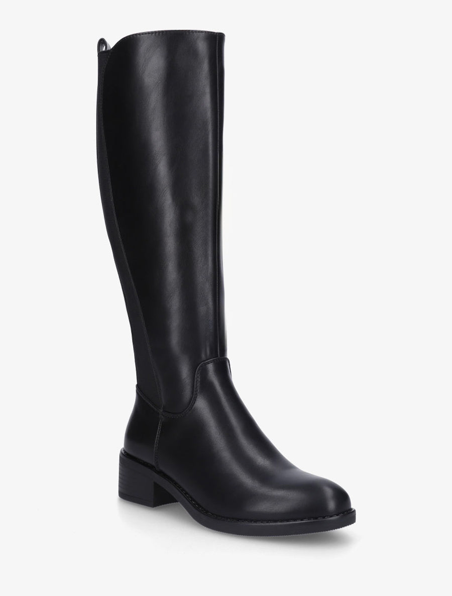 Bottes classiques élastiquées - Noir - 2