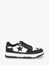Sneakers à motifs étoiles et jean - Noir - 1