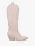 Bottes style santiags - Beige - 1