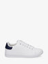 Sneakers basiques en simili - Marine - 1