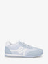Sneakers en suédine à empiècement effet nubuck - Bleu ciel - 1