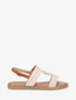 Nu-pieds à bijou rond - Beige - 1