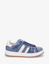 Baskets en jean à bandes contrastantes - Bleu denim - 1