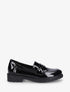 Mocassins vernis en simili - Noir - 1
