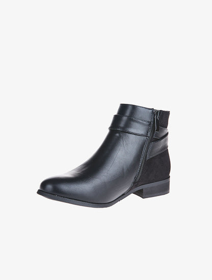 Boots classic arrière velours - noir - 3