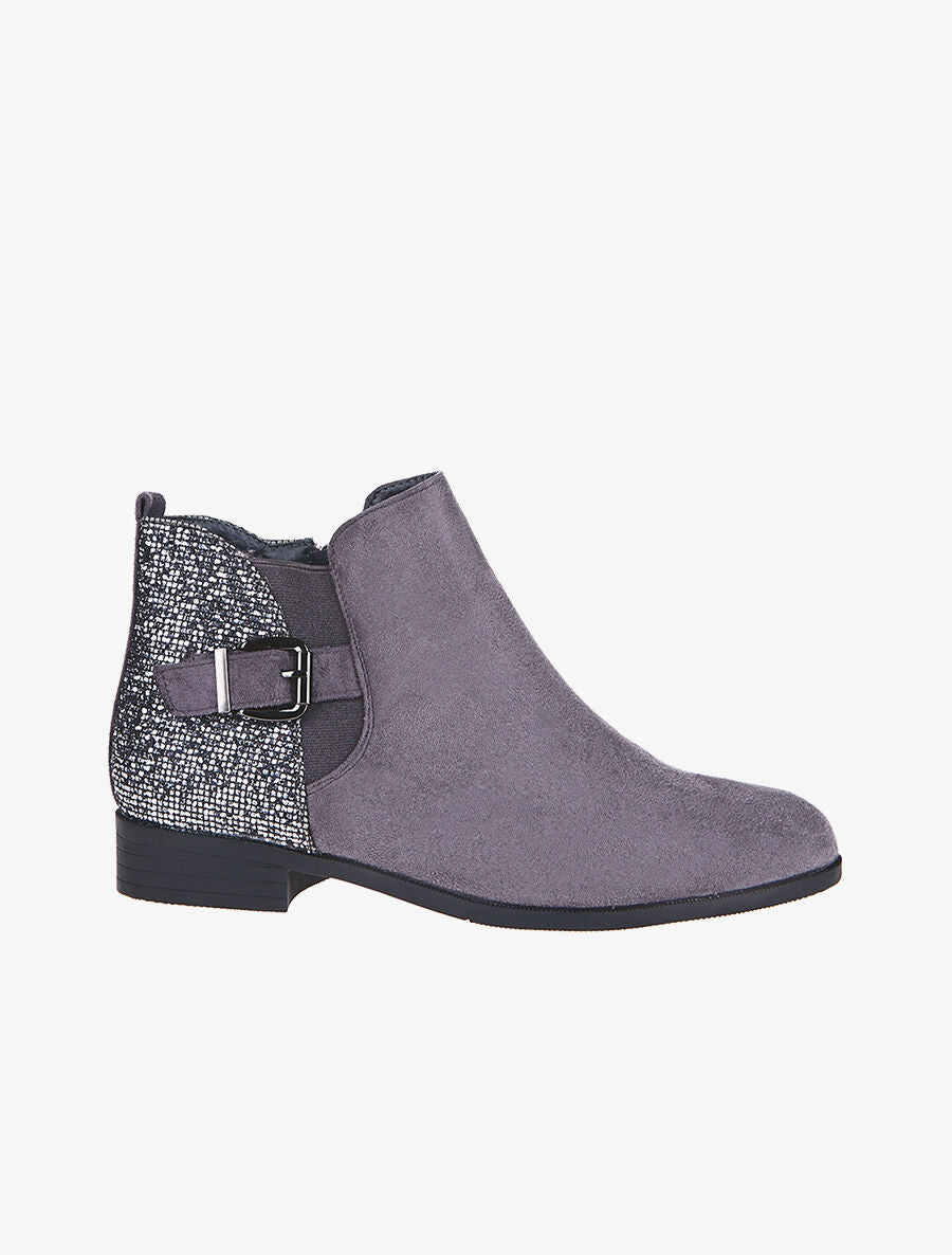Chelseas arrière pailleté - gris - 1