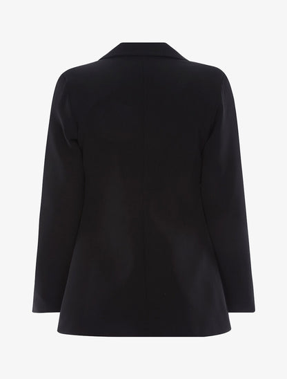 Blazer manches contrastées - Noir - 2