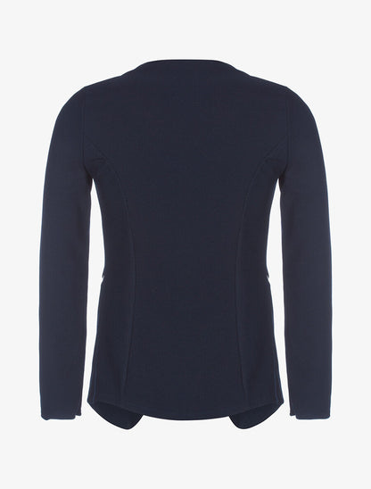 Veste ouverte asymétrique - marine - 2