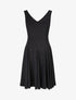 Robe patineuse sans manches à paillettes - Noir - 1
