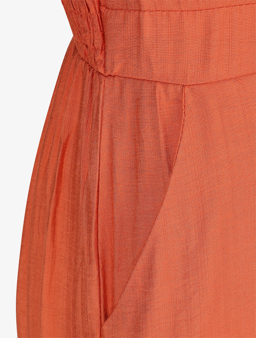 Combinaison ample à fines bretelles - Orange - 3