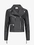 Perfecto court en simili - Noir - 6