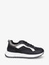 Sneakers compensées et paillettes - Noir - 5
