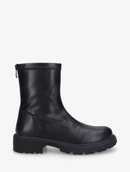 Bottines souples en simili - Noir - 5