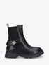 Bottines élastiquées et à scratch - Noir - 1