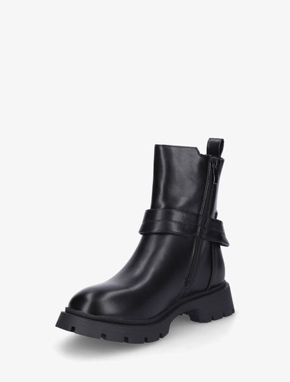 Bottines élastiquées et à scratch - Noir - 3