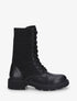 Bottines chaussettes à imprimé grec - Noir - 5