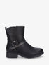 Bottines en simili effet vieilli - Noir - 5