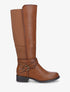 Bottes cavalières élastiquées - Camel - 1