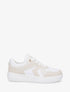 Sneakers classiques en simili - Beige - 1