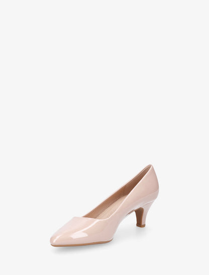 Escarpins vernis unis - Nude - 3