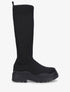 Bottes chaussettes plates - Noir - 5