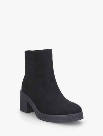 Bottines en suédine - Noir - 2