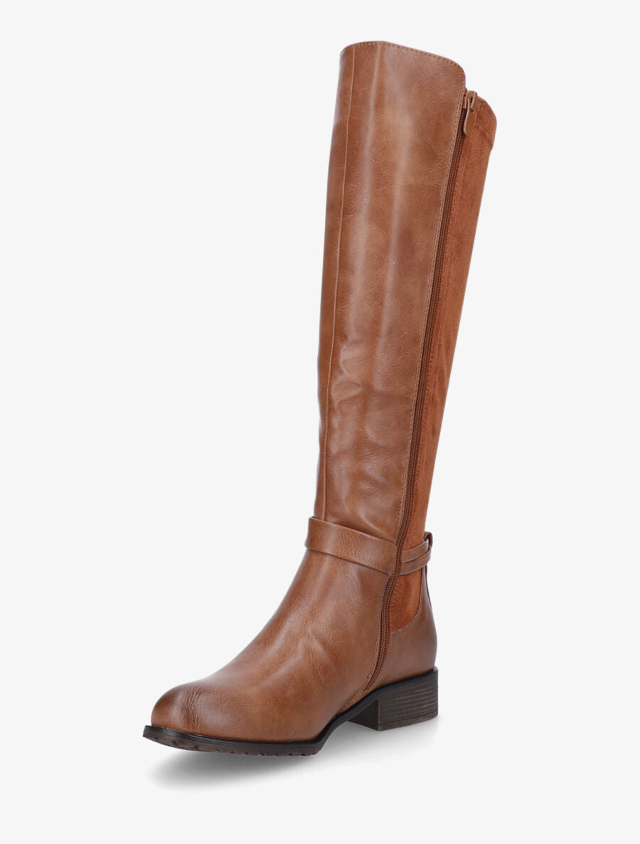 Bottes plates bi-matière - Camel - 3