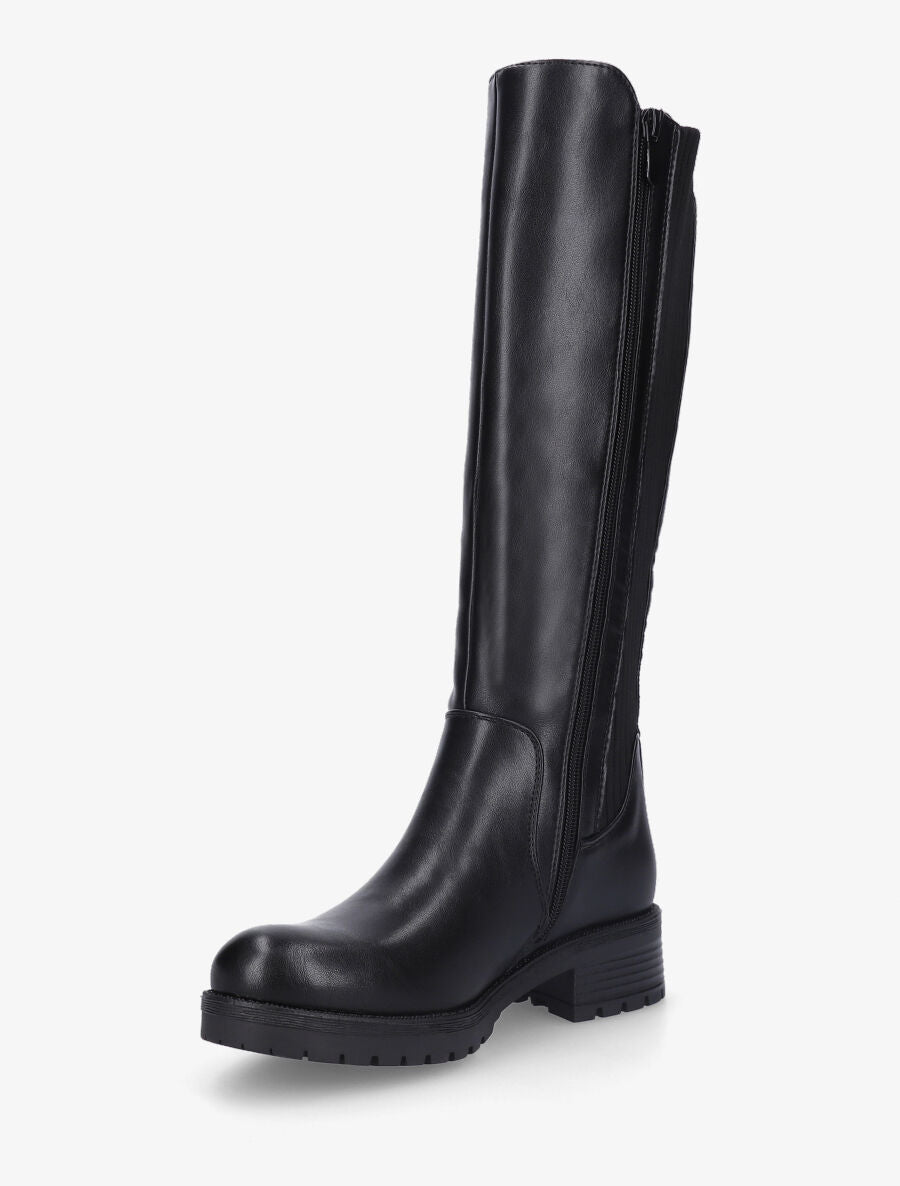 Bottes unies bi-matière - Noir - 3