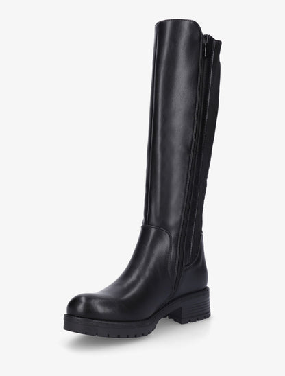 Bottes unies bi-matière - Noir - 3