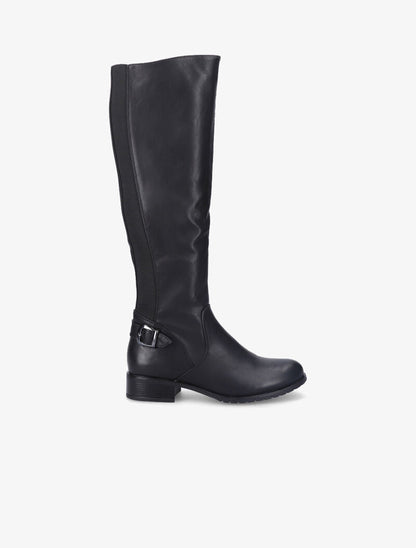 Bottes cavalières élastiquées - Noir - 2