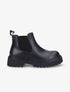 Chelsea boots à semelles texturées et crantées - Noir - 5