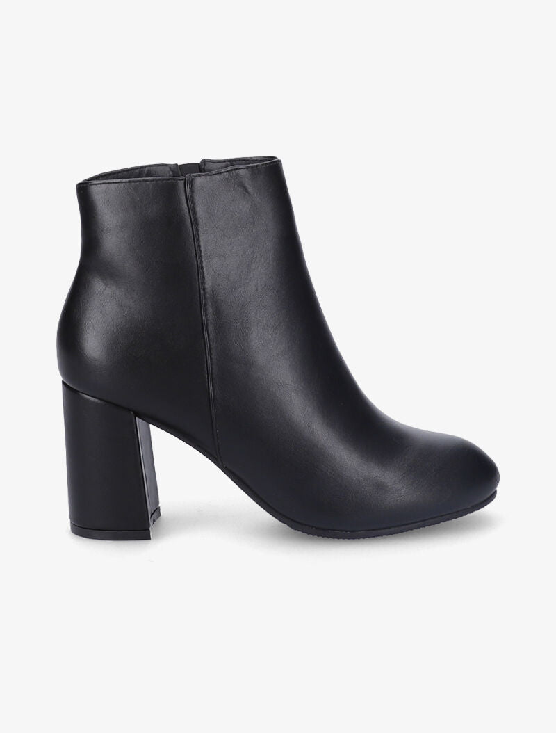 Bottines basiques à talon - Noir - 2