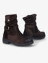 Bottines suédées effet plissé - Marron - 5