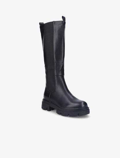 Bottes à semelles épaisses - Noir - 2