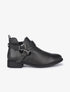 Low boots à sangles et découpes - Anthracite - 1