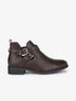 Low boots à sangles et découpes - Marron - 1